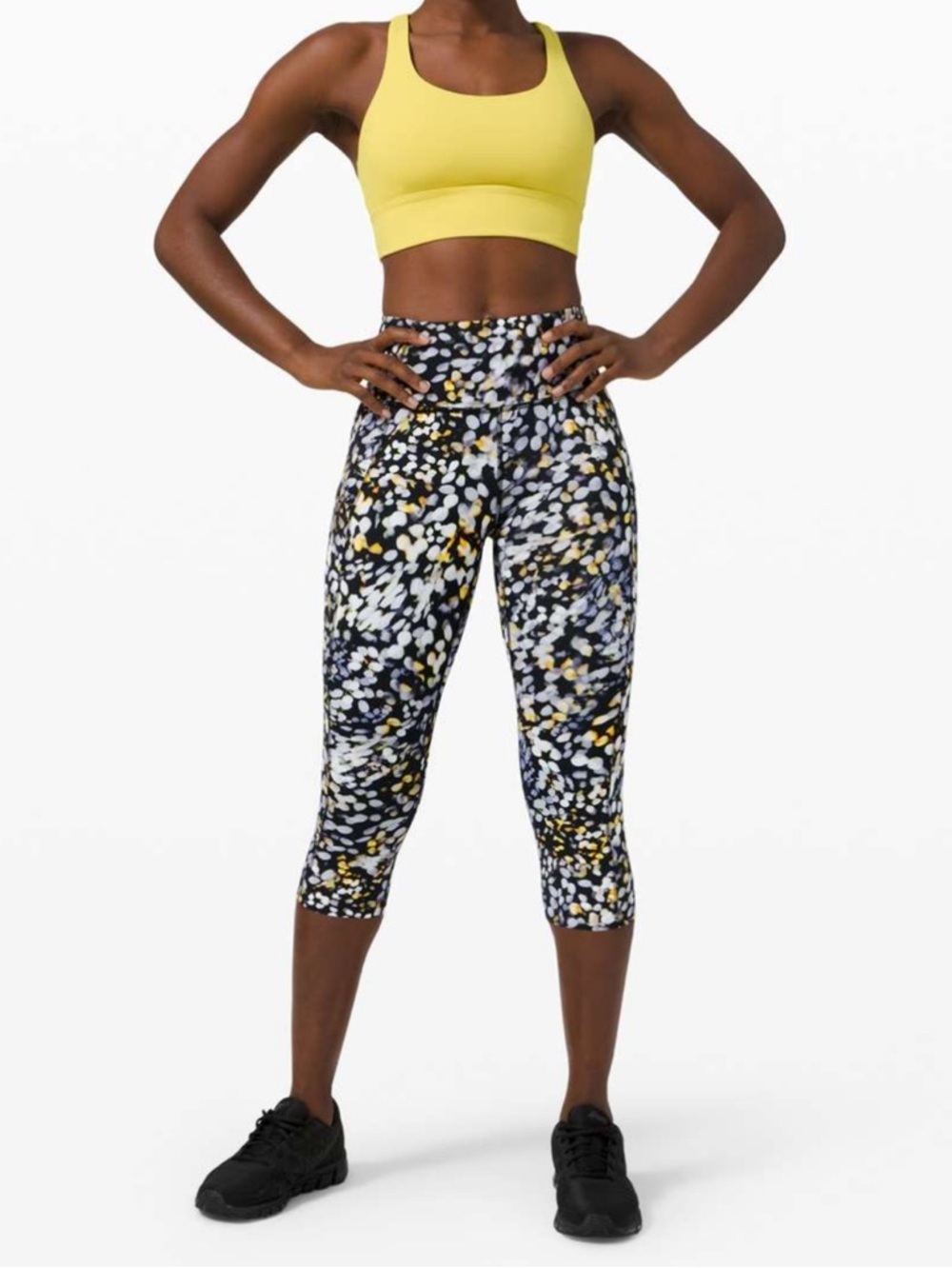Lululemon Fast and Free Crop II 19"
Non-Reflective